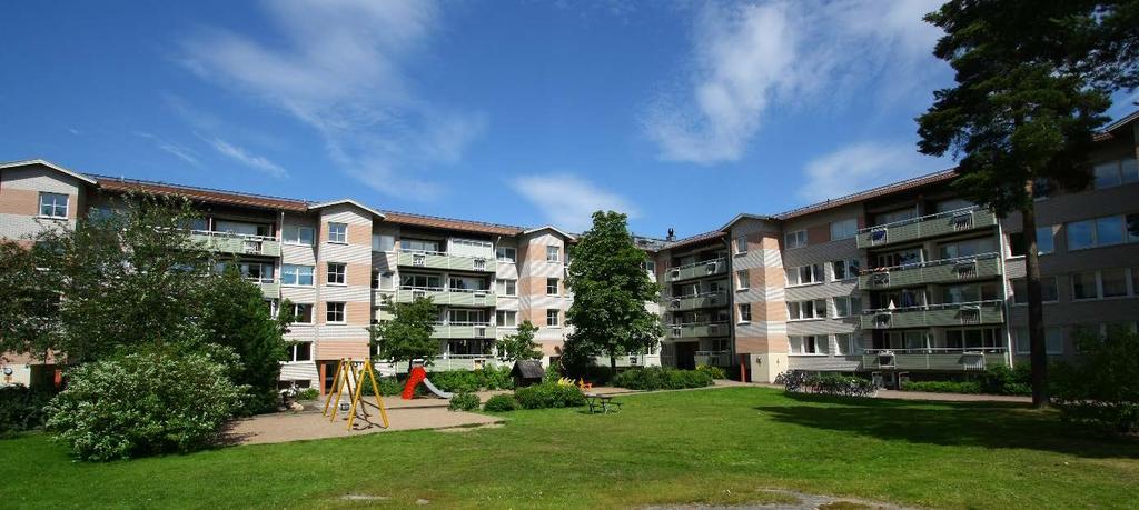 MÅL FÖR PLUSBOENDET Området Rud är ett naturnära bostadsområde med cirka 860 lägenheter. Här finns allt från ettor till femrummare och alla kategorier av hyresgäster.