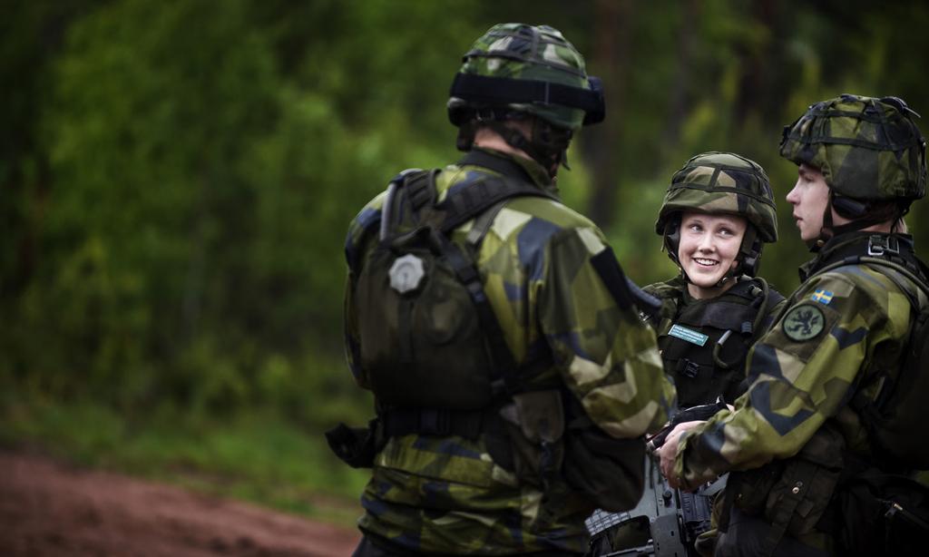 Bild 1.6.2. Foto: Försvarsmakten Vid extrem stress fungerar bara väl övade handlingar 2.