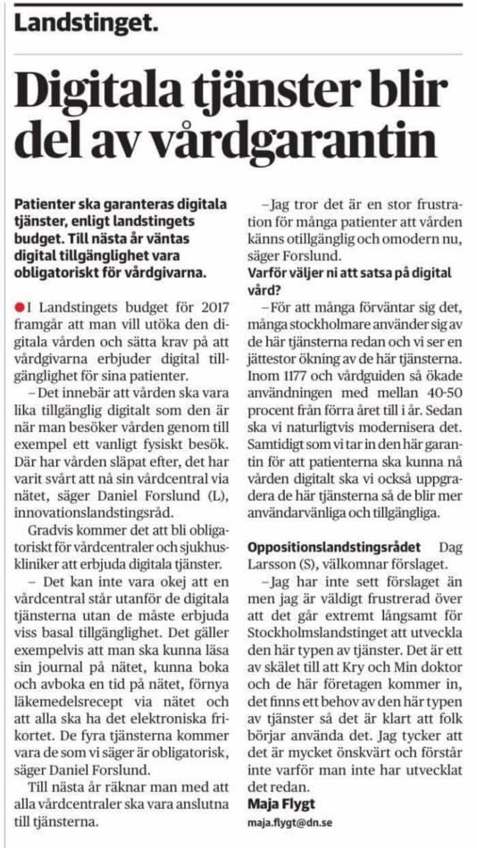 er fattas en rad beslut för ökad digital tillgänglighet fr.o.m.