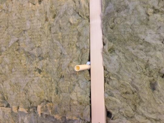 Vi har använt en temperatur på ca 5 C och en luftfuktighet ca 90 95 % RF Dammig miljö. Den dammiga miljön har skapats genom att konstgjort damm har sprutats mot plastfolien vid montage av plastfolien.