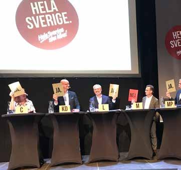 Lyckad Landsbygdsriksdag I ÖRNSKÖLDSVIK Vår riksorganisation Hela Sverige ska leva har ordnat Landsbygdsriksdagar vart annat år ända sedan 1989. Årets riksdag hölls i Örnsköldsvik den 18 20 maj.