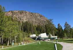 Resan gick till Skuleskogens Nationalpark, Skuleberget, Docksta skofabrik samt Friluftsbyn där Jerry Engström berättade om sin mycket lyckade verksamhet.