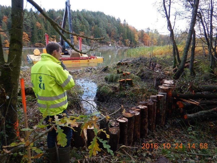 Vägledning för naturanpassade erosionsskydd SGI har tillsammans med fem myndigheter, fyra universitet, samt två länsstyrelser tagit fram en plan för hur vägledningar för naturanpassade erosionsskydd