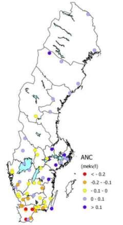 Tillståndet i skogsmiljön i Kronobergs län. Resultat från Krondroppsnätet t.o.m. september 13.