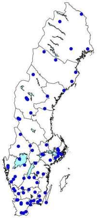 Tillståndet i skogsmiljön i Kronobergs län. Resultat från Krondroppsnätet t.o.m. september 13. IVL rapport B 174 1.