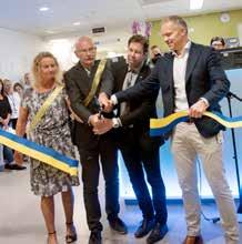 Den nya akutmottagningen, Biobanksfaciliteten och nya Stora fryshotellet invigdes på
