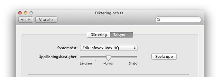 7 Ladda ner röster Om du använder Mac OS X version 10.