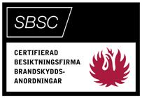 SBF 115 resp. SBF 500 Talat Medd Besiktning enligt SBF 2017 (Utrymningslarm med Talat Meddelande) Kontaktperson på respektive besiktningsfirma är försedd med *. Firma Besiktningsman Område Cert. Nr.