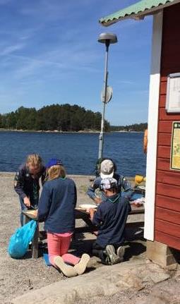 På natten var det lite kallt och jag vaknade några gånger.
