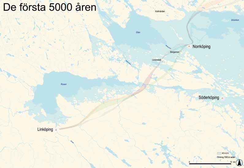 Det tidigaste jordbruket ägde ite rum på slättes tuga lerjordar, det hade ma ite redskap för. Det var istället de lättare bladjordara i radbygde och itill morähöjder som odlades upp först.