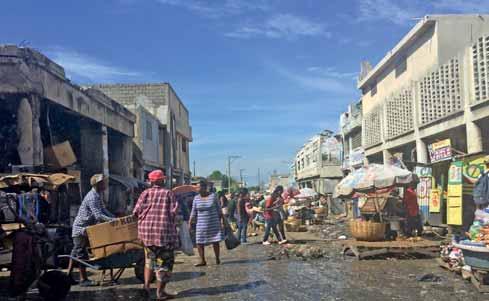 Port au Prince blev en upplevelse.