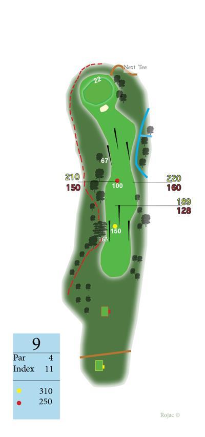 B A Fw- bunker A Green 2-3 platåer Ev