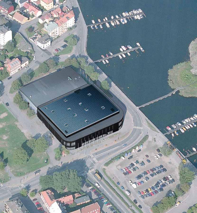 Q2 218 Brinova bygger för närvarande Karlskrona Nya Arena, centralt belägen intill stadens vackra skärgård. Arenan utrustas med 2 kvadratmeter solceller på taket.