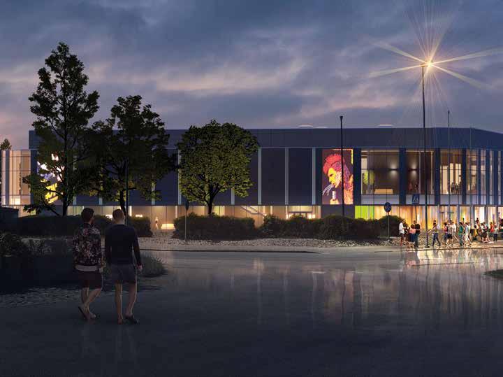 En arena för Karlskronas utvec I Karlskrona bygger Brinova Sveriges skönast belägna arena Karlskrona Nya Arena.