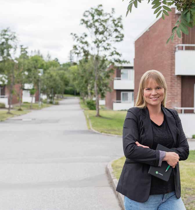 Fridenslundsvägen Nyköpingsvägen Hyresgästerna uppskattar vårt engagemang.
