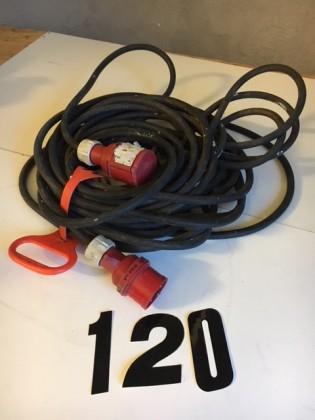 Motorkabel 16A 20 meter