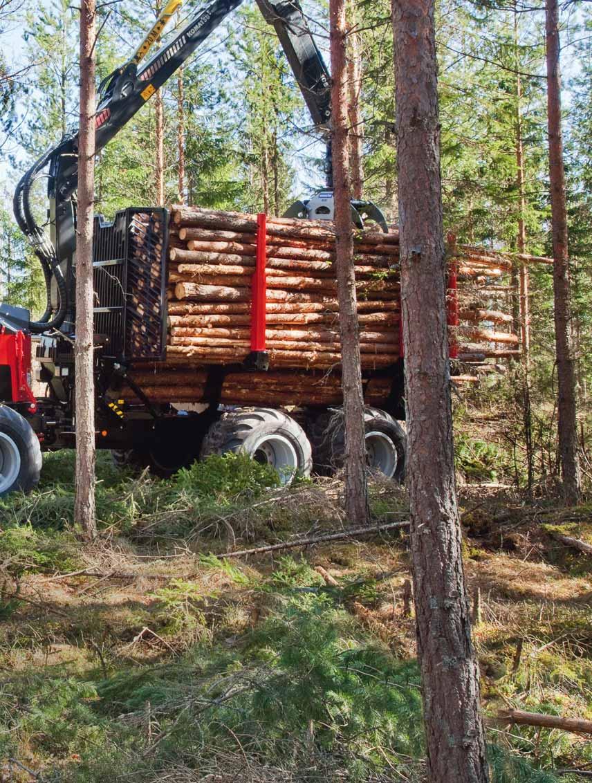 Utrustning och tillval Mycket välutrustad redan i standardutförande med allt från en välutrustad hytt till ProTec, ORFS-kopplingar och FlexGate-grind.