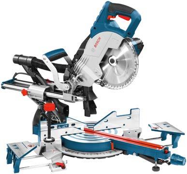 0 615 990 G2P Bordcirkelsåg GTS 10 XC + mobilt sågbord GTA 60 W Kraftfull 2 100 W-motor, motorbroms,