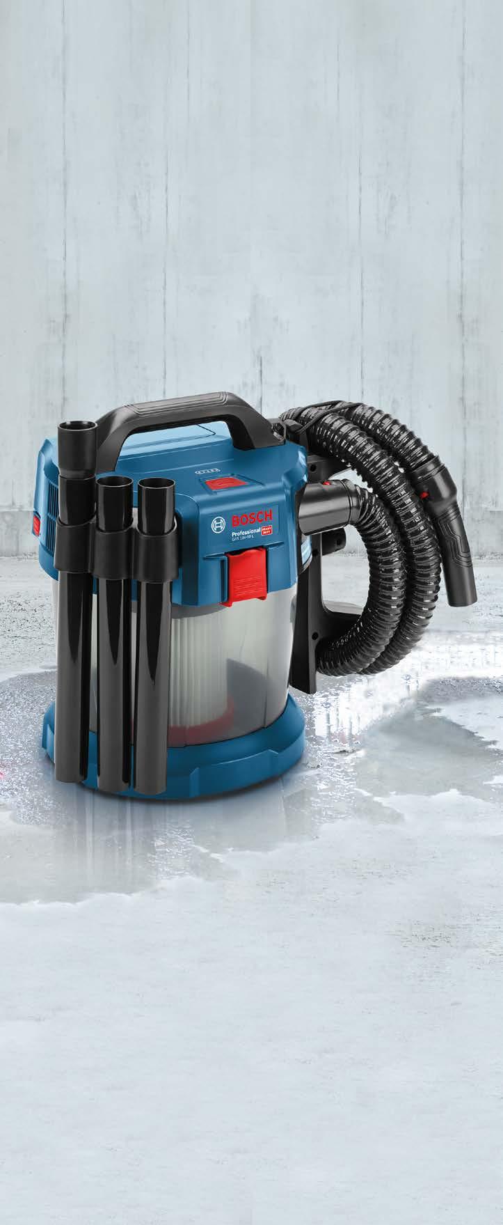 8 Bosch Dammsugare Dammsugare GAS 18V-10 L solo Sladdlös dammsugning med full effekt!