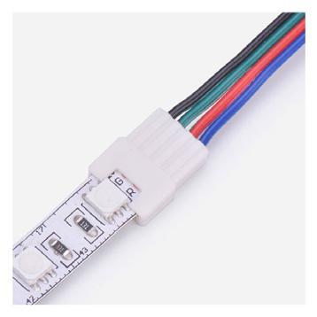 Kabel RGB Kabel RGBW Kabel BI Dynamisk vit Lödfri kontakt