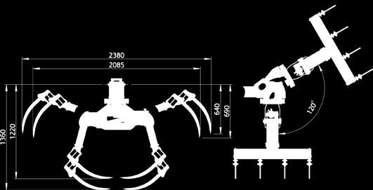 H100120B 11,7 mto 8,9 mto 600 kg / 12,0