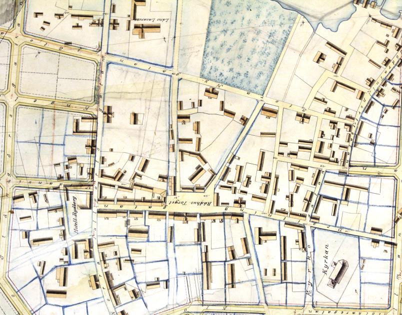 Hembygdsgårdens hus ursprungliga plats Husens ursprungliga plats i Östhammar Garvare- gården gården Skomakar-