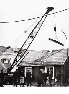 nuvarande varuhallen byggdes.
