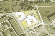 Nybyggnad Affärshus, galleria Nybyggnad Parkeringshus Byggtekniskt antal huskroppar 2st Antal lägenheter 75st Nybyggnad av förskola i Tureberg, Sollentuna Förskola T exten Första spadtaget till den