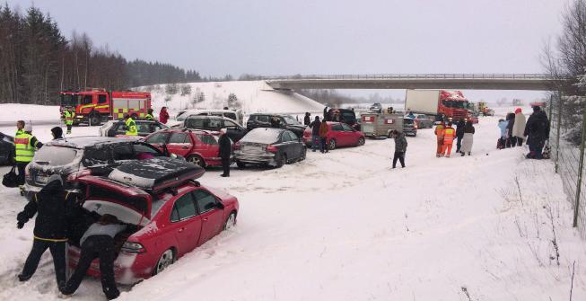 Antal räddningsinsatser 2012 till 2017 Antal anlagda bränder 2012 till
