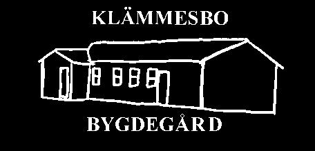 Klämmesbo Tisdag 6 juni mellan 14-17 firar vi Nationaldagen i Klämmesbo genom att göra om bygdegården till café.
