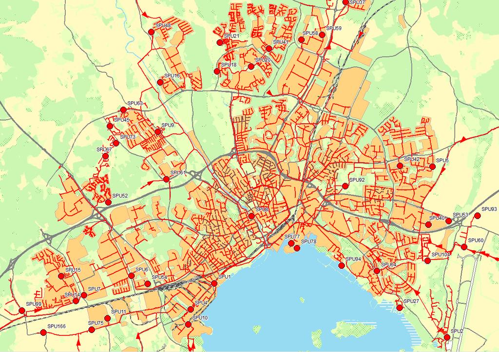 Bilaga 10, Ledningsnät Norra Västerås.