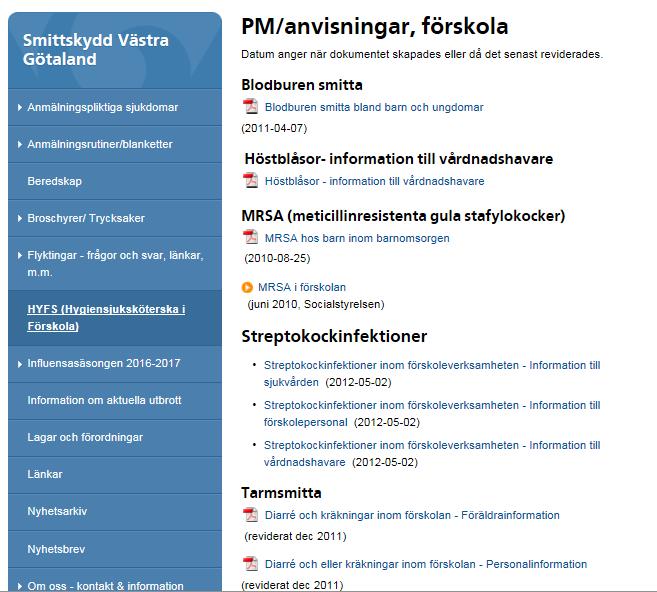 Sammanfattning Friskfaktorer för barn i förskola Barn och personal med streptokockinfektion ska stanna hemma.