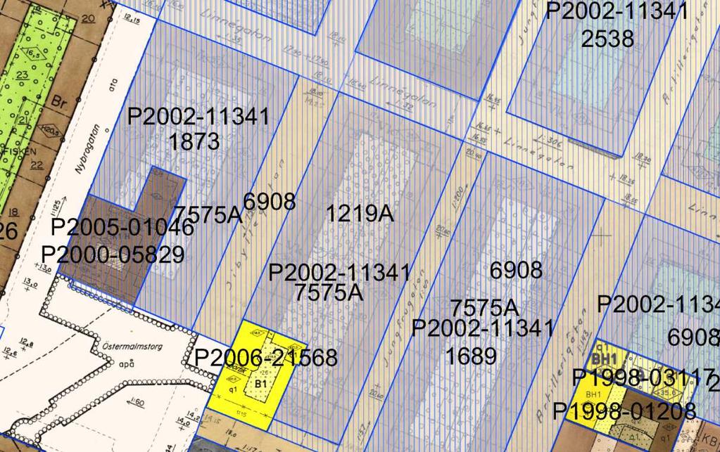 Sida 4 (12) År 2004 fastställdes den sista för planen berörda tilläggsplanen för del av Östermalm, Tp 2002-11341, i syfte att upphäva vindsinredningsförbudet.