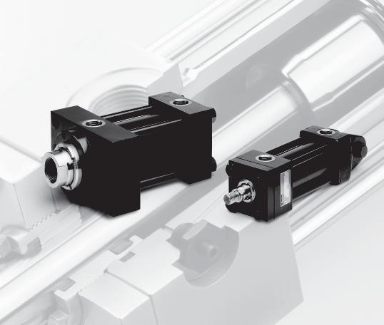 HMI-/HMD-cylindrar med dragstänger Metriska HMI-cylindrar enl.