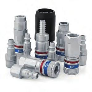 9. LUFT VERKSTAD Serie 310 esafe säkerhetskoppling Nipplar Dimension Dimension 103102002 6.3 mm (1/4 ) 103102003 8 mm (5/16 ) Slangansluning 1033105001 5 mm (3/16 ) 1033105002 6.