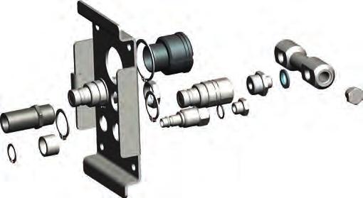System P8 cirkulationskoppling ramp ( park. platta ) 4 9 8 7 10 2 11 1 12 5 3 6 Detalj Item Antal Quant.