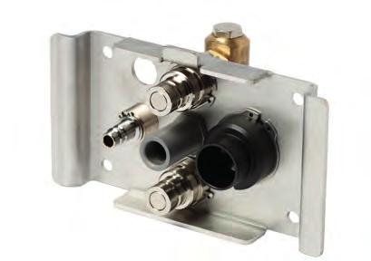 1. KOMPLETTA KOMPONENTER System P8 slangpaket 16 933 0096 Slangplatta P8