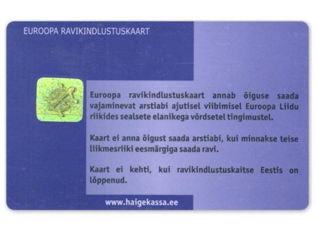 sjukvårdskort som ett