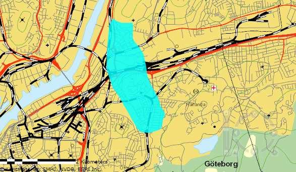 Grapnummer Uppdragsnummer Version 15251 603757/604248 2.0 På den södra sidan om ån låg tidigare handelsträdgården Kristinedals landeri. Enligt uppgift etablerades landeriet redan på 1600-talet.