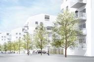 flerbostadshus i Varberg Kasematten 7 och 13, etapp 1 Vilevererar ca 4500 kvm plattbärlag Nybyggnad av flerbostadshus som uppgår till 2 byggnader i Varberg