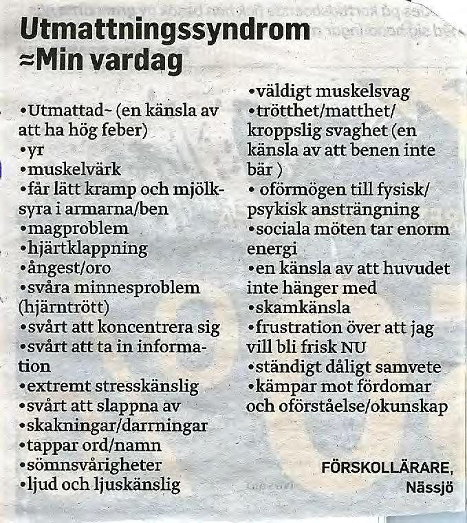 Där el- och strålningskänsliga är en del av denna stora grupp med funktionsnedsättning. Sidan 1 Skylten mot Storgatan Foto: Egon R.