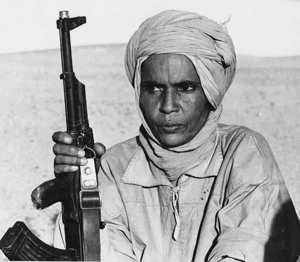 Efter den marockanska och mauretanska invasionen på senhösten 1975 flydde saharierna i tiotusentals mot den algeriska gränsen. De jagades av flyg och fientliga soldater.