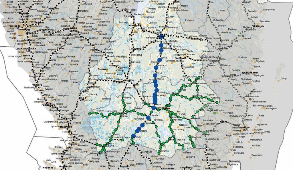 Exempel på kommunikationer och rörelsemönster Ytterligare exempel. Figur 52 och 53.