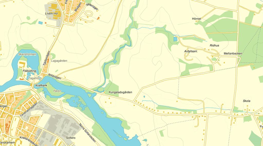 10 (20) Kommunen äger infartsvägen västerut mot avfallsanläggningen. Kommunens väg Enskild väg Väg 550 Figur 3 Transportvägar 6.
