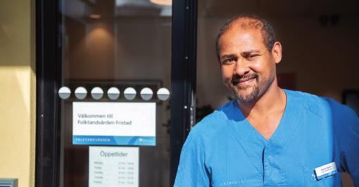 Avsändare/retur Folktandvården Västra Götaland 405 44 Göteborg PROFILEN Namn: Al Amin Salim Ålder: 41 år Bor: I Tosseryd Jobbar: Tandhygienist på Folktandvården Fristad Familj: Fru och tre barn Efter