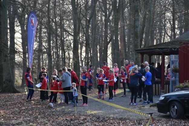 Som examensprov arrangerades en orienteringstävling i Pålsjö skog.