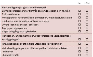 Resultat Metoder som tillgodoser barnperspektivet i den fysiska planeringen I denna del presenteras metoder som kan användas i arbetet med barnperspektiv i den fysiska planeringen.