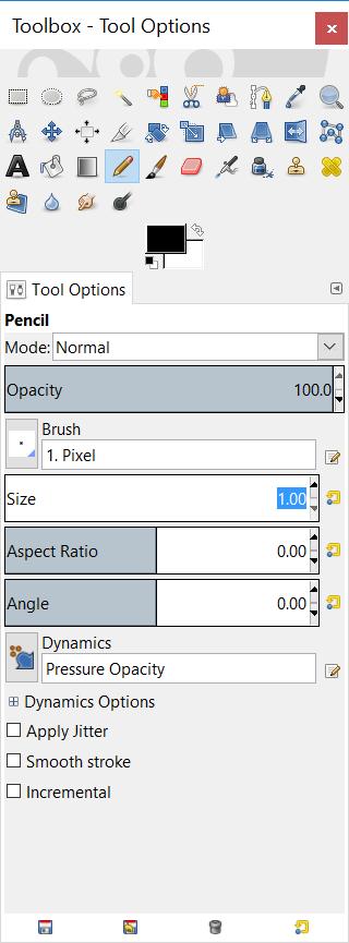 Design av grafik Använd Pencil Tool Sätt