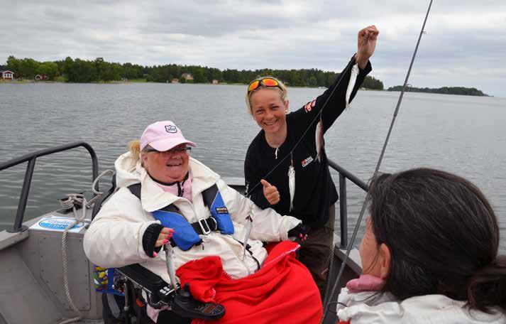 Full pott på strömmingsfiske med SFFF. Om Sveriges funktionshindrades frilufts- och fiskeförening Sveriges funktionshindrades frilufts- & fiskeförening (SFFF) är en ideell förening.
