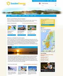 DESTINATIONSUTVECKLING AV FISKETURISM www.swedenfishing.com SwedenFishing vänder sig till fiskeintresserade Européer inklusive den svenska marknaden, dvs.